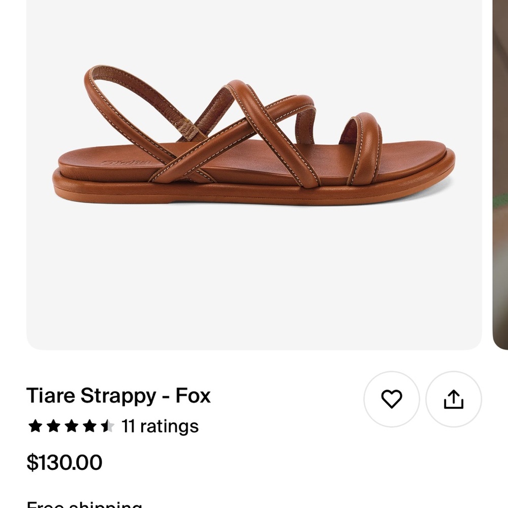 Olukai Tiare Brown Sandals